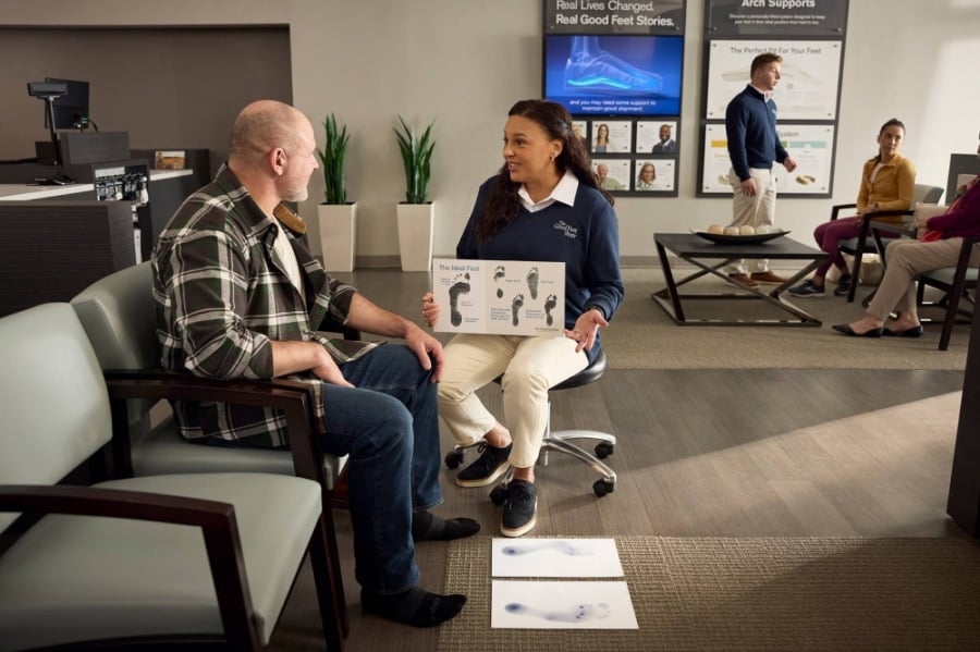 The Good Feet Store offers free personalized fittings by an arch support specialist. (Courtesy The Good Feet Store)