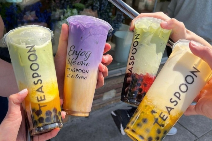  Boba tea shop Teaspoon opens a location in Pearland on July 10, according to a social media post. (Courtesy Teaspoon)