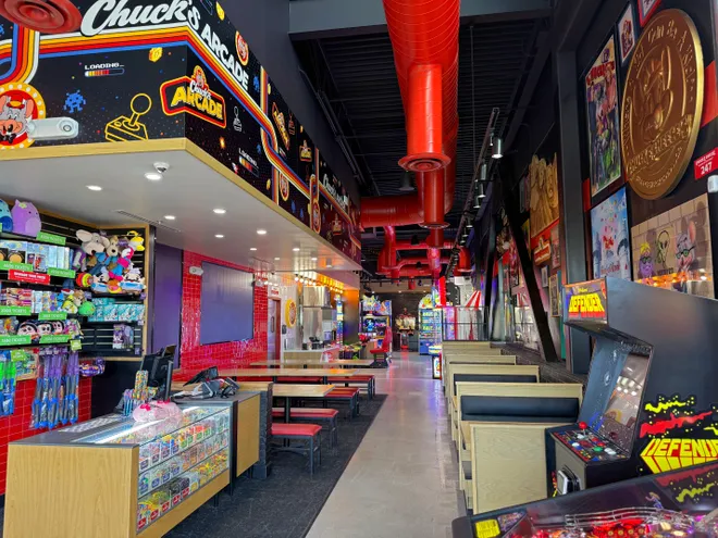 Chuck's Arcade and Pizzeria in Kansas City, Missouri. Provided By Chuck E. Cheese