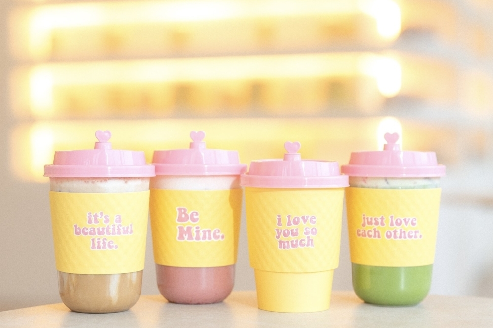 The cafe serves craft lattes, teas and toasts. (Courtesy La La Land)